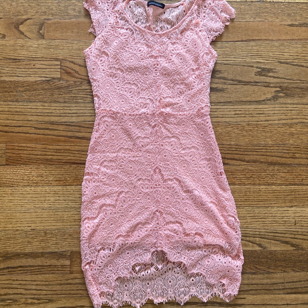Super sexy peach dress